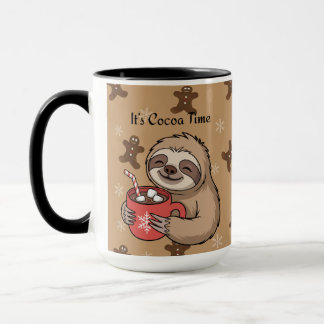 Het is Cocoa Tijd | Gezellige Winter Citaten Mok