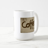 Het is Coffee Time Mok (Voorkant rechts)