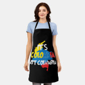 Het is Colombia Niet Columbia Cute Colombian Schort (Gedragen)