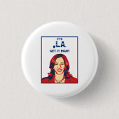 Het is Comma-La - Get It Right! Ronde Button 3,2 Cm (Voorkant)