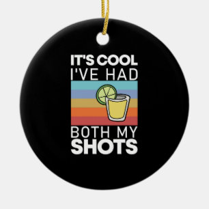 Het is cool dat ik allebei mijn schoenen heb gehad keramisch ornament