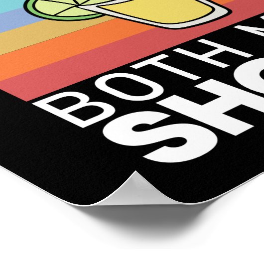 Het is cool dat ik allebei mijn schoenen heb gehad poster (Hoek)