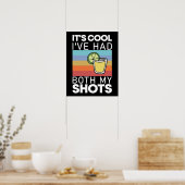 Het is cool, ik heb beide shots gehad Funny Tequil Poster (Keuken)