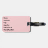 Het is cool om aardig te zijn bagagelabel (Achterkant horizontaal)