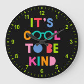 Het is cool om aardig te zijn grote klok (Voorkant)