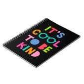 Het is cool om aardig te zijn notitieboek (Linkerzijde)