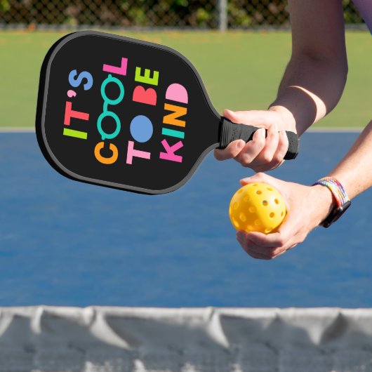 Het is cool om aardig te zijn pickleball paddle (Insitu)