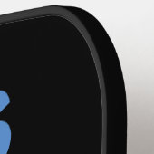 Het is cool om aardig te zijn pickleball paddle (Links Detail)