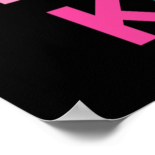 Het is cool om aardig te zijn poster (Hoek)