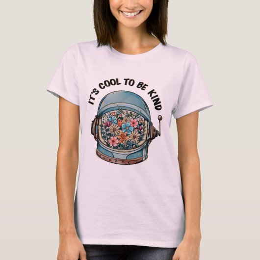 Het is cool om aardig te zijn t-shirt (Voorkant)
