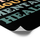 Het is cool om te praten over geestelijke gezondhe poster (Hoek)