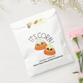 Het is CORN. Candy Corn Halloween Bedankzakje (Gezegeld)