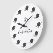 Het is Crochet 0'Clock. Grote Klok (Hoek)