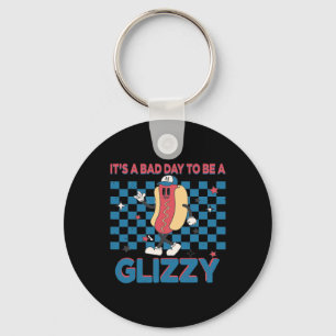Het is D-dag om een Glizzy te zijn 4 juli 1 Sleutelhanger