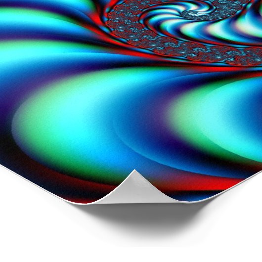 "Het is daar..." Poster (Hoek)