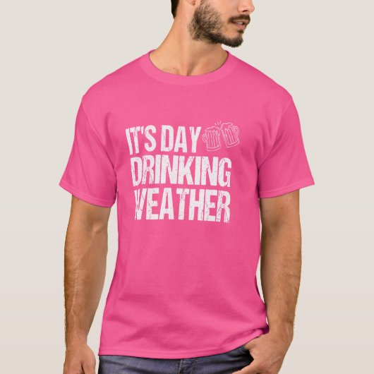 Het is dag Drink weer, dag Drink weer T-shirt (Voorkant)