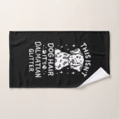 Het is Dalmatian Dog Glitter Handdoek (Handdoek)