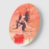 Het is dans-klok. grote klok (Hoek)