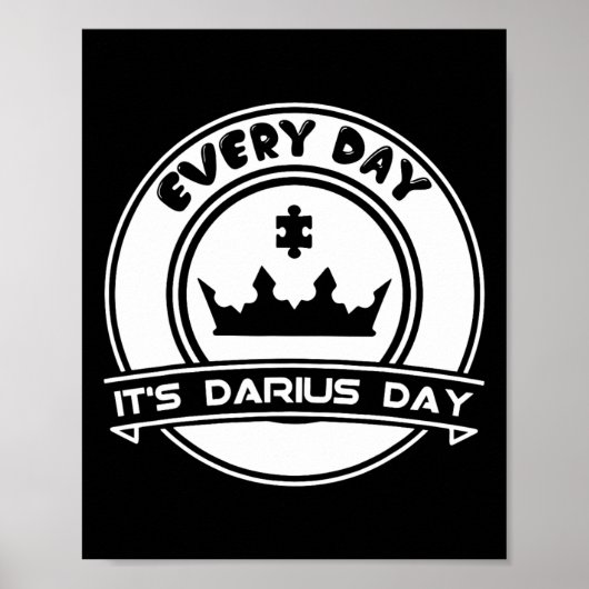 Het is Darius Day Funny Meme – Celebrate Love Poster (Voorkant)