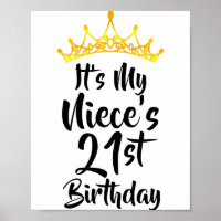 Het is de 21e verjaardag van mijn nicht Kroning Ge