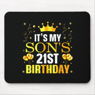 Het is de 21e verjaardag van mijn zoon Gefelicitee Muismat