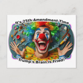 Het is de 25e amendement tijd briefkaart