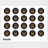Het is de 30e verjaardag van mijn kleinzoon Gefeli Ronde Sticker (Vel)