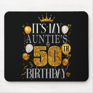 Het is de 50ste verjaardag van mijn tante Gefelici Muismat
