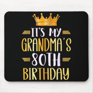 Het is de 80ste verjaardag van mijn oma Gefelicite Muismat