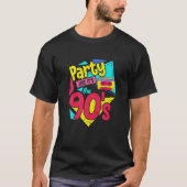 Het is de '90s '90s 'negenennegentig' Disco Retr T-shirt (Voorkant)