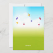 Het is de aankondiging van de zwangerschap in de l (Achterkant)