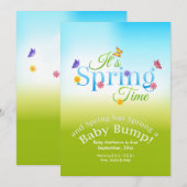 Het is de aankondiging van de zwangerschap in de l (Voorkant / Achterkant)