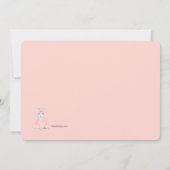 Het is de aankondiging van een meisjesfoto van Pas (Achterkant)