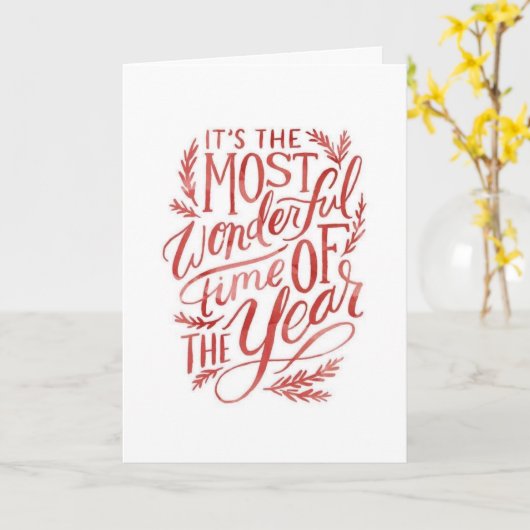 HET IS DE "ALLEMAALST WONDERLIJKE" TIJD VAN HET JA KAART (Gele Bloem)