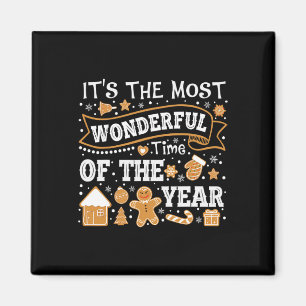 Het Is De Allerwonderbaarlijkste Tijd Van Het Jaar Magneet