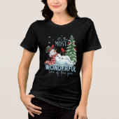 Het Is De Allerwonderlijkste Tijd Van Het Jaar Ker Tri-Blend Shirt (Voorkant)