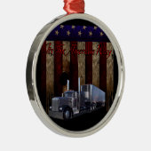 Het is de Amerikaanse manier Metalen Ornament (Rechts)