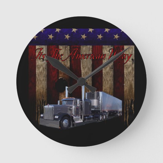 Het is de Amerikaanse manier Ronde Klok (Voorkant)