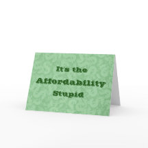 Het is de betaalbaarheid, stommerik