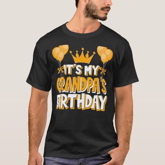 Het is de 'Birthday Celebration Family Matc' van m T-shirt (Voorkant)
