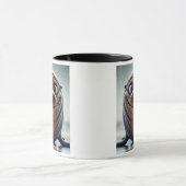 Het is de cartoon rog. mok (Midden)