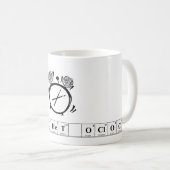 Het is de Crochet O'Clock Elements Coffee Mok (Voorkant rechts)