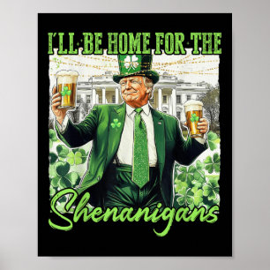 Het is de dag van de Shenanigans St. Patrick’s Day Poster