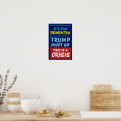 HET IS DE DEMENTIE | DOOR | Protest Poster (Keuken)