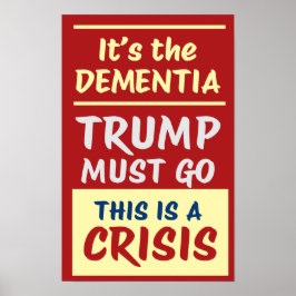 HET IS DE DEMENTIE | RY | Protest Poster