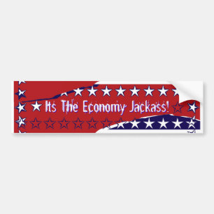Het is de economische jas! bumpersticker