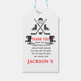 Het is de eerste verjaardag van Game Time Hockey Cadeaulabel
