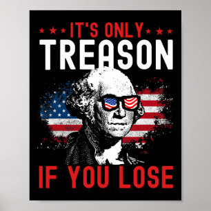 Het is de enige reden dat je grappige George Washi Poster