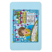 Het is de gedachte die Counts_Flexible Magnet 6"x4 Magneet (Verticaal)