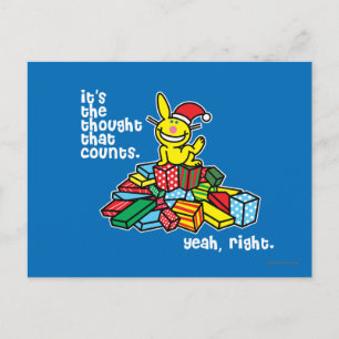 Het is de gedachte die telt briefkaart